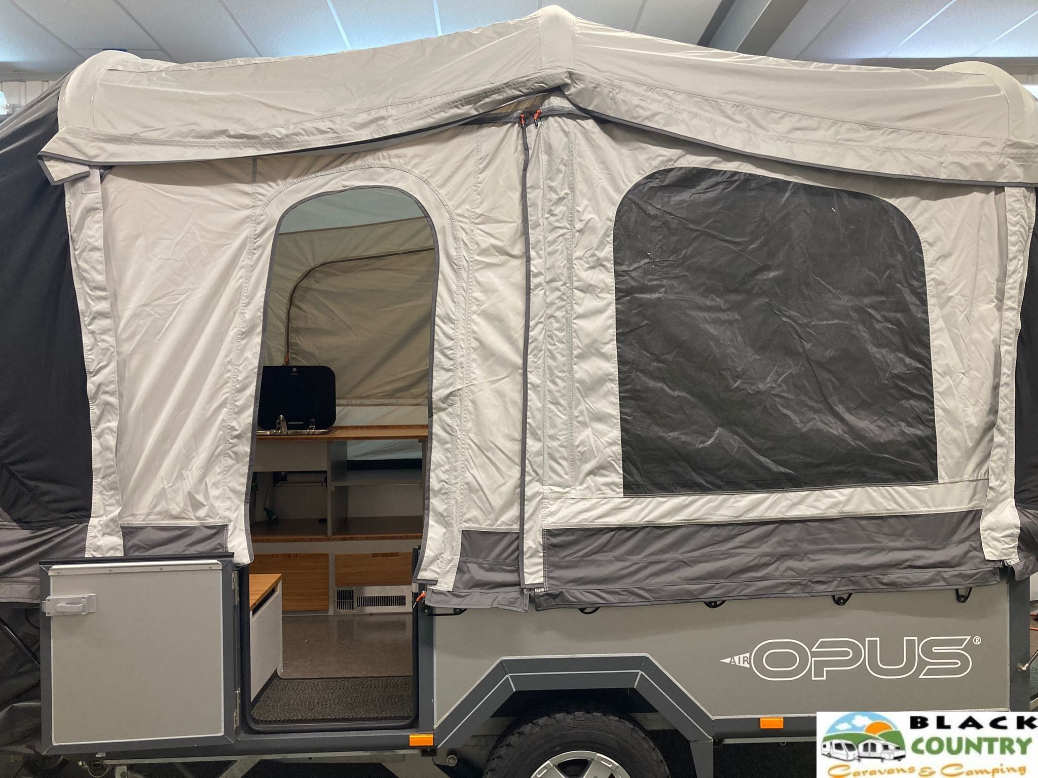 2018 Opus All Road Full Monty (Grey) Folding Camper - View 3