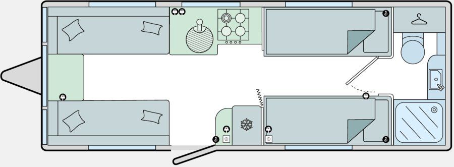 2024 Bailey Cadiz Caravan - View 2