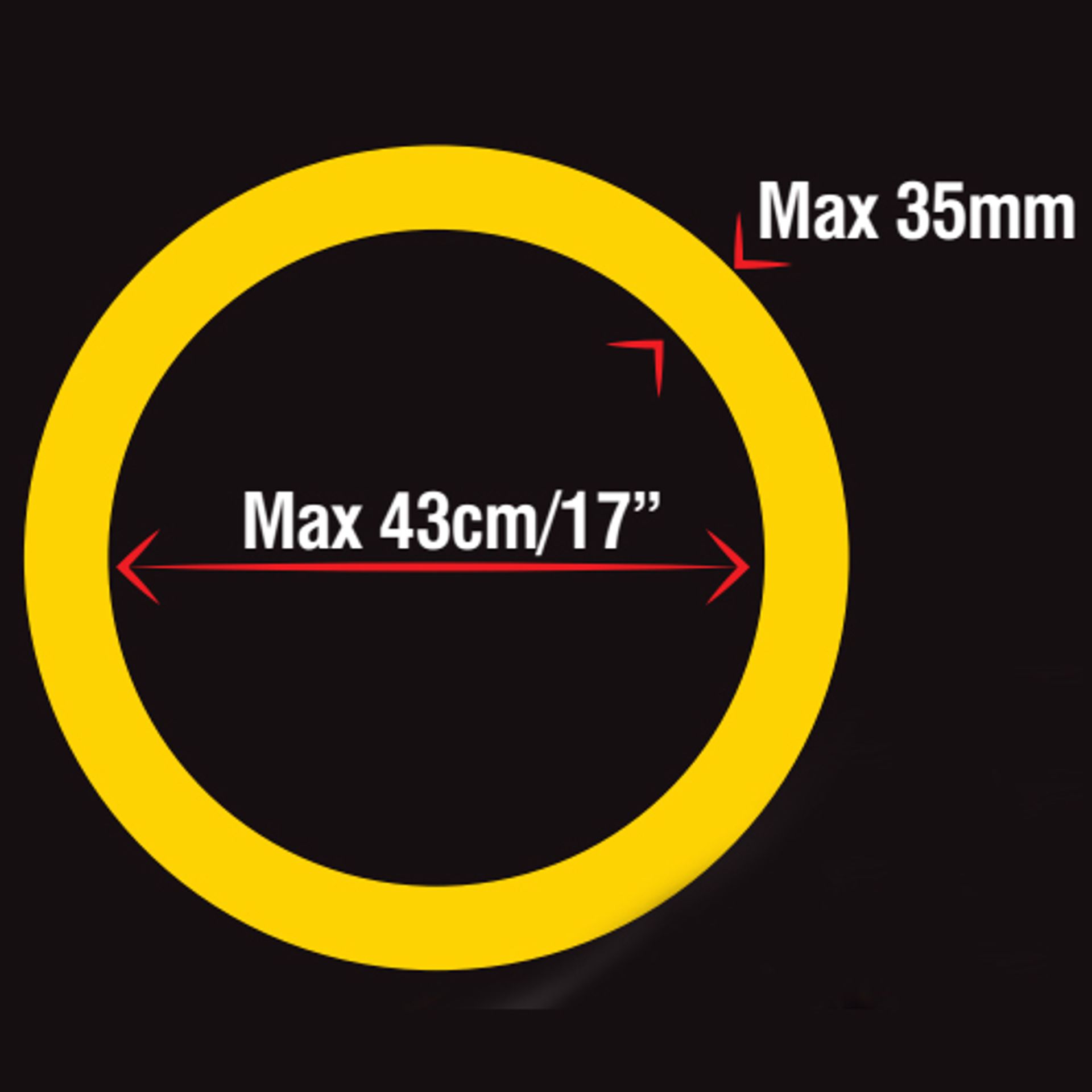 Maypole Universal Steering Wheel Lock - Thumbnail 4