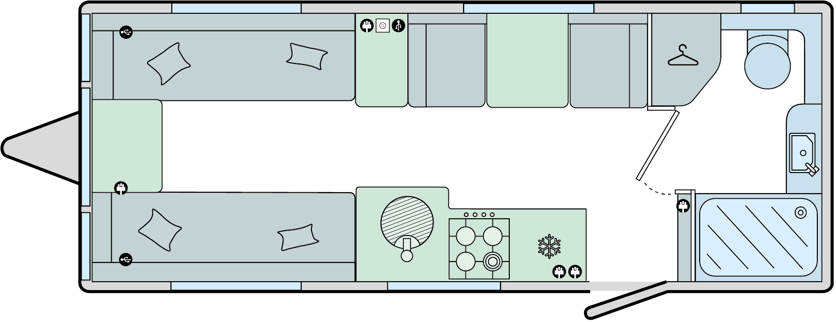 2024 Bailey Madrid Caravan - View 2
