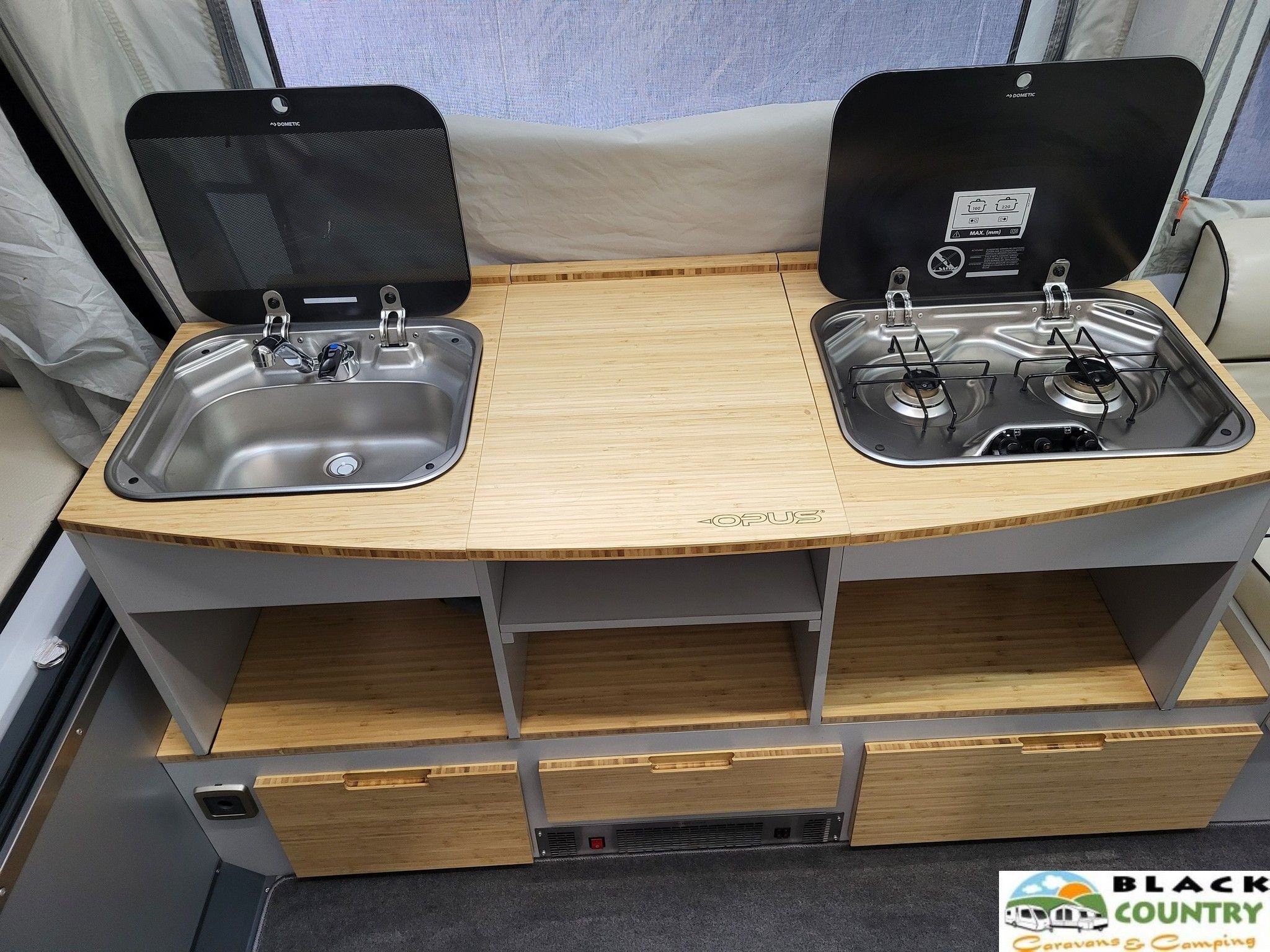 2022 Opus Full Monty (Blue) Folding Camper - View 3