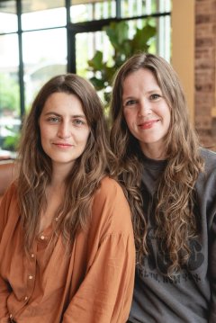Portrait of Monica Diodati & Rachel Slaton