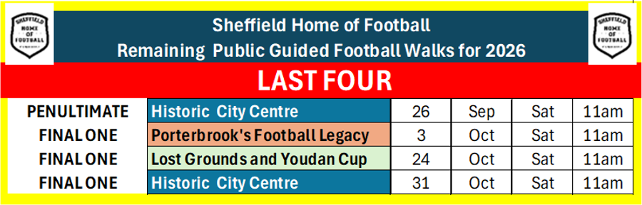 SHOF GUIDED FOOTBALL WALKS