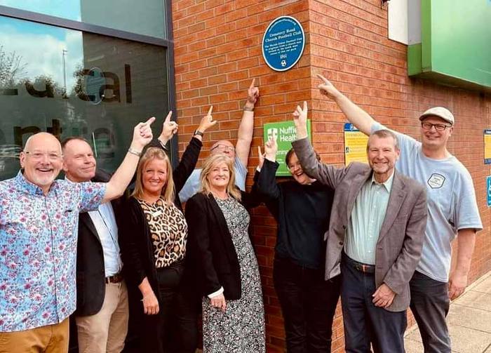 Blue plaques!