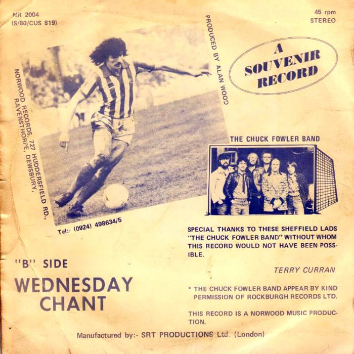 SWFC Terry Curran - Singing the Blues-1980 B