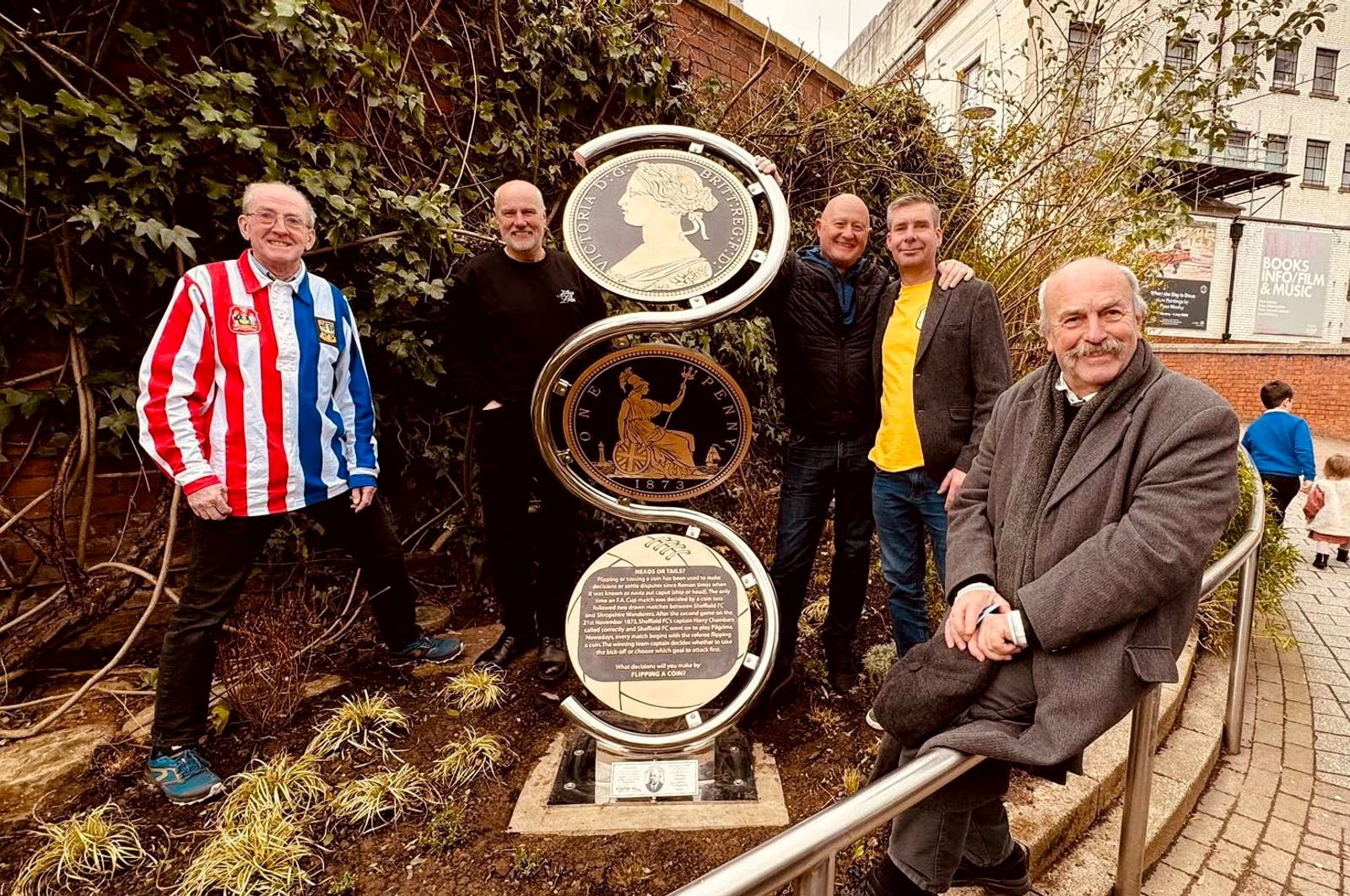 Heads or Tails’ Sculpture unveiling