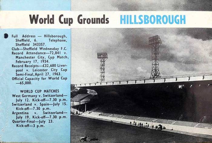 World Cup 66 Hillsborough