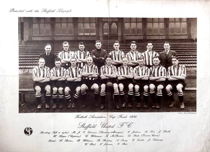 Sheffield united 1936 fa cup final team