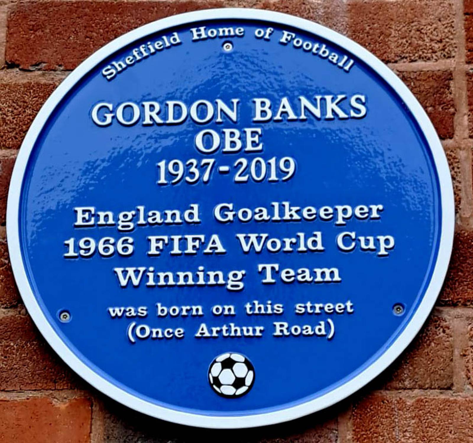 #11 Sheffield’s own Gordon Banks