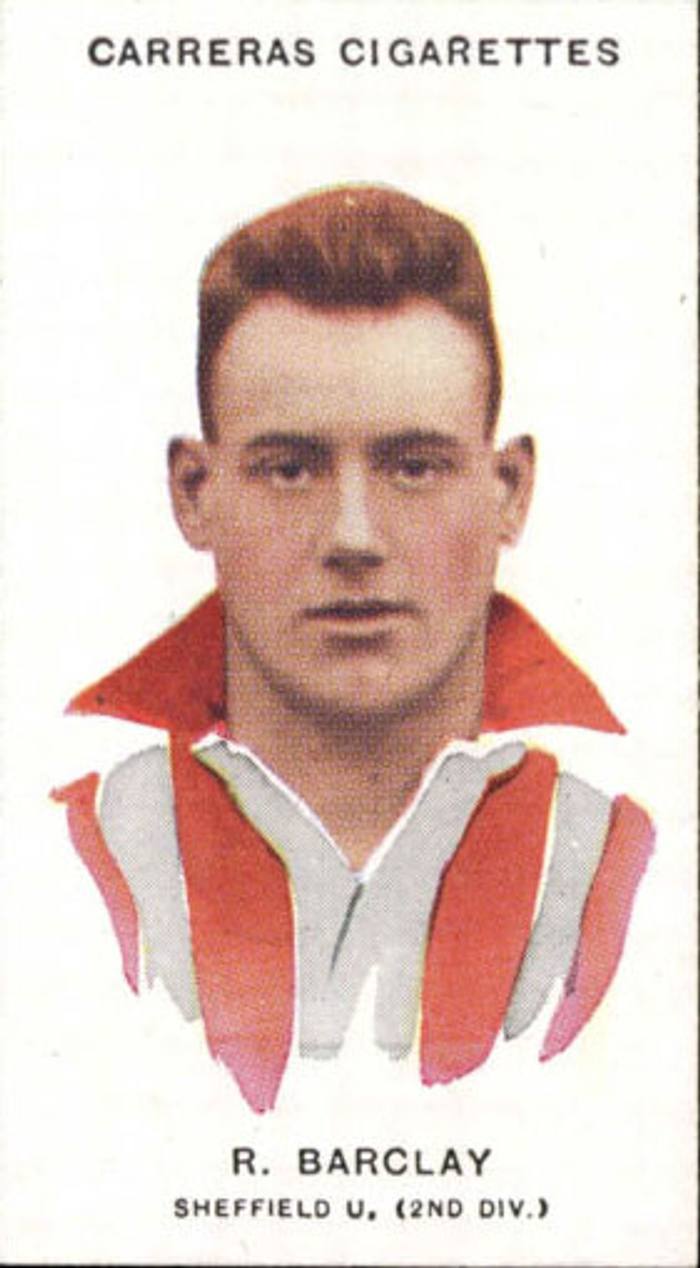 SUFC card R Barclay