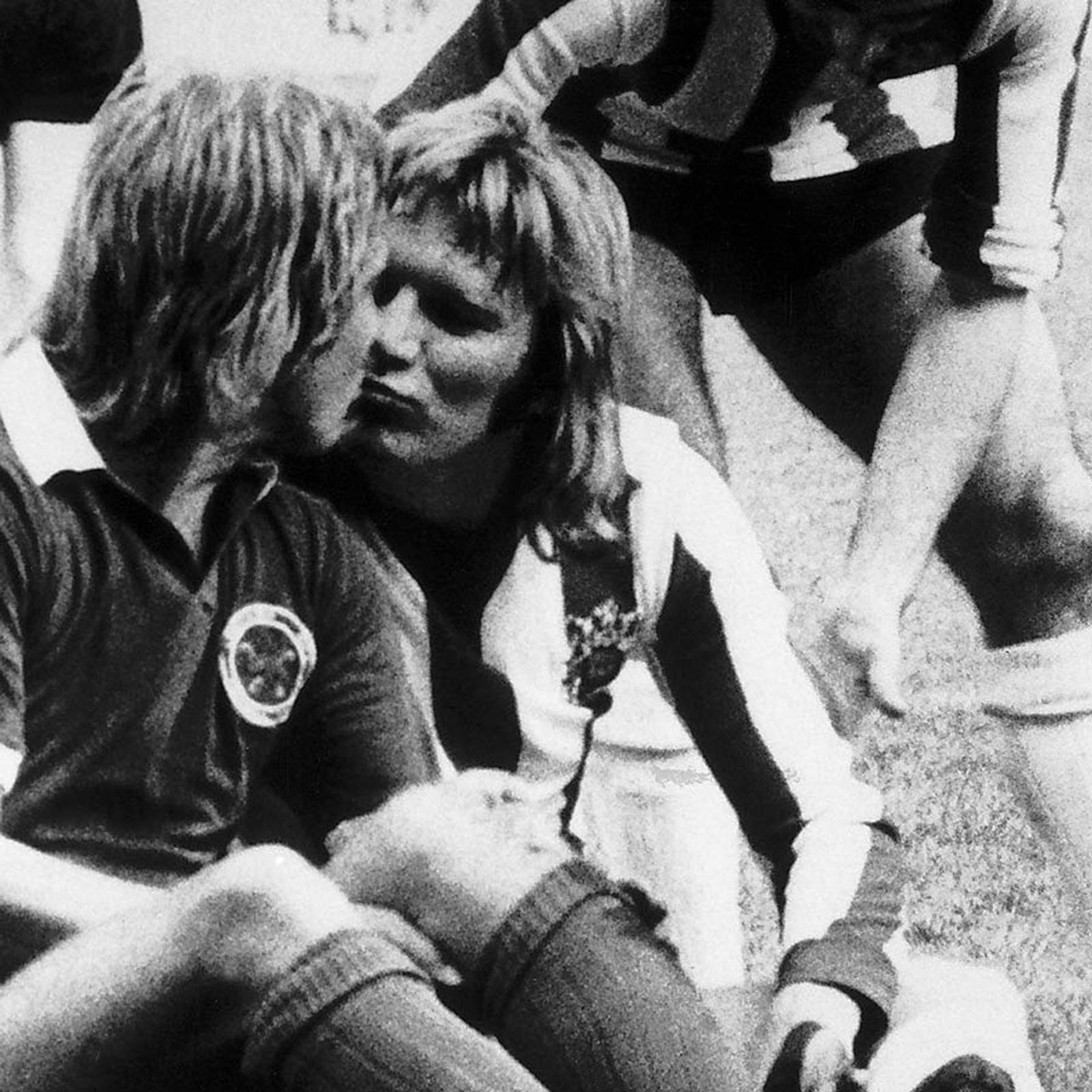 The Kiss that shook the football world!