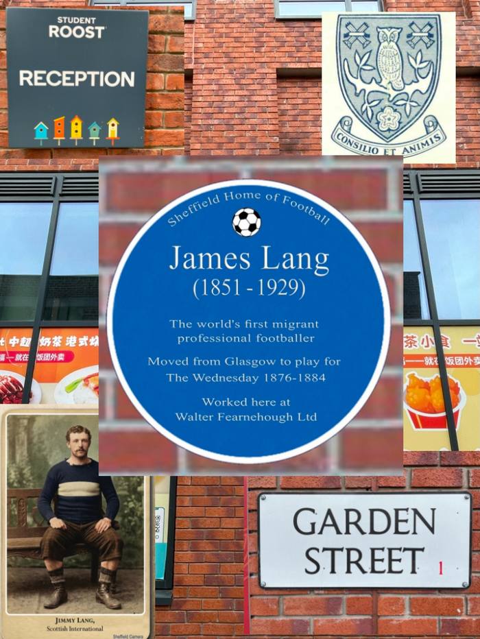 James Lang Plaque unveiling