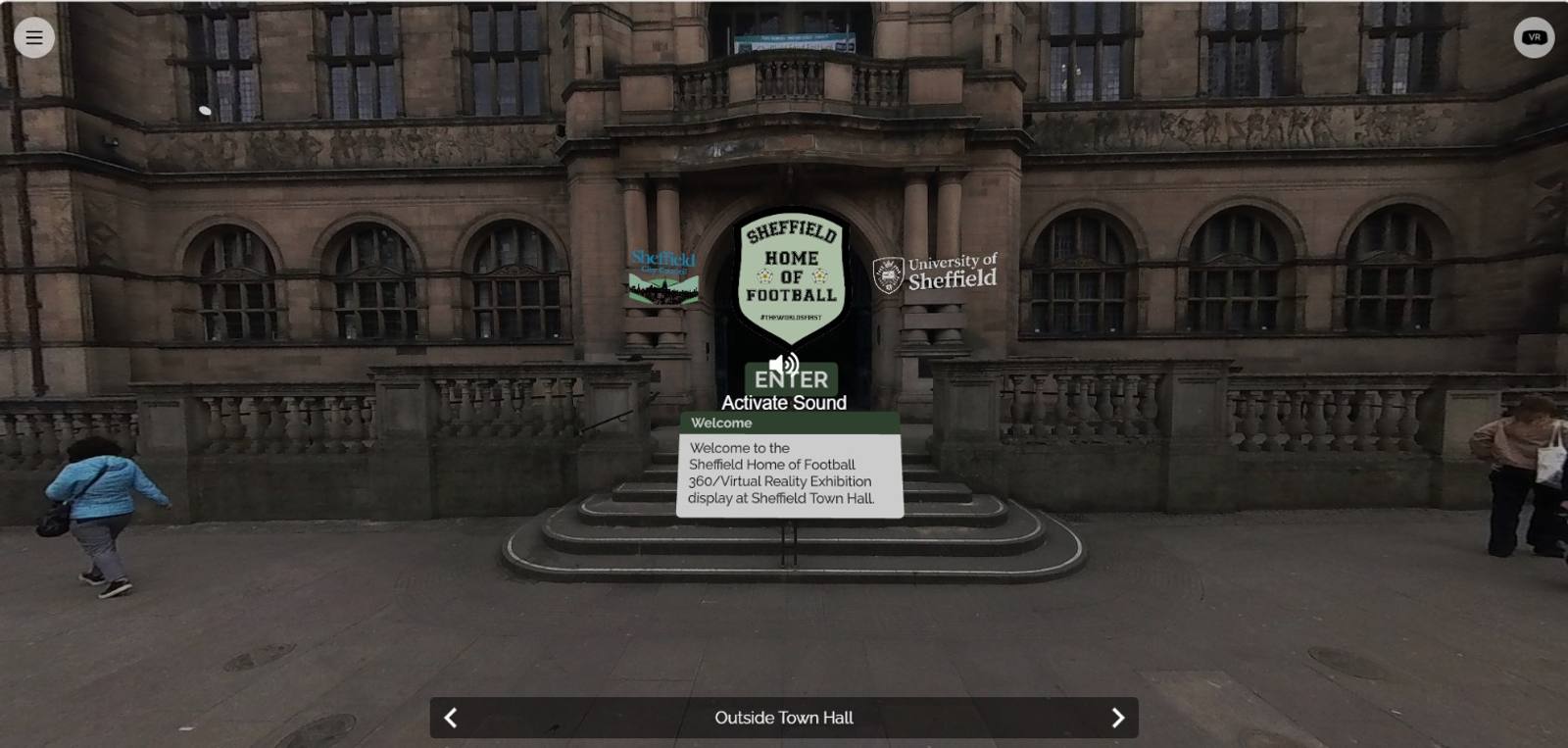 Tour of the town hall exhibition with all three cabinets