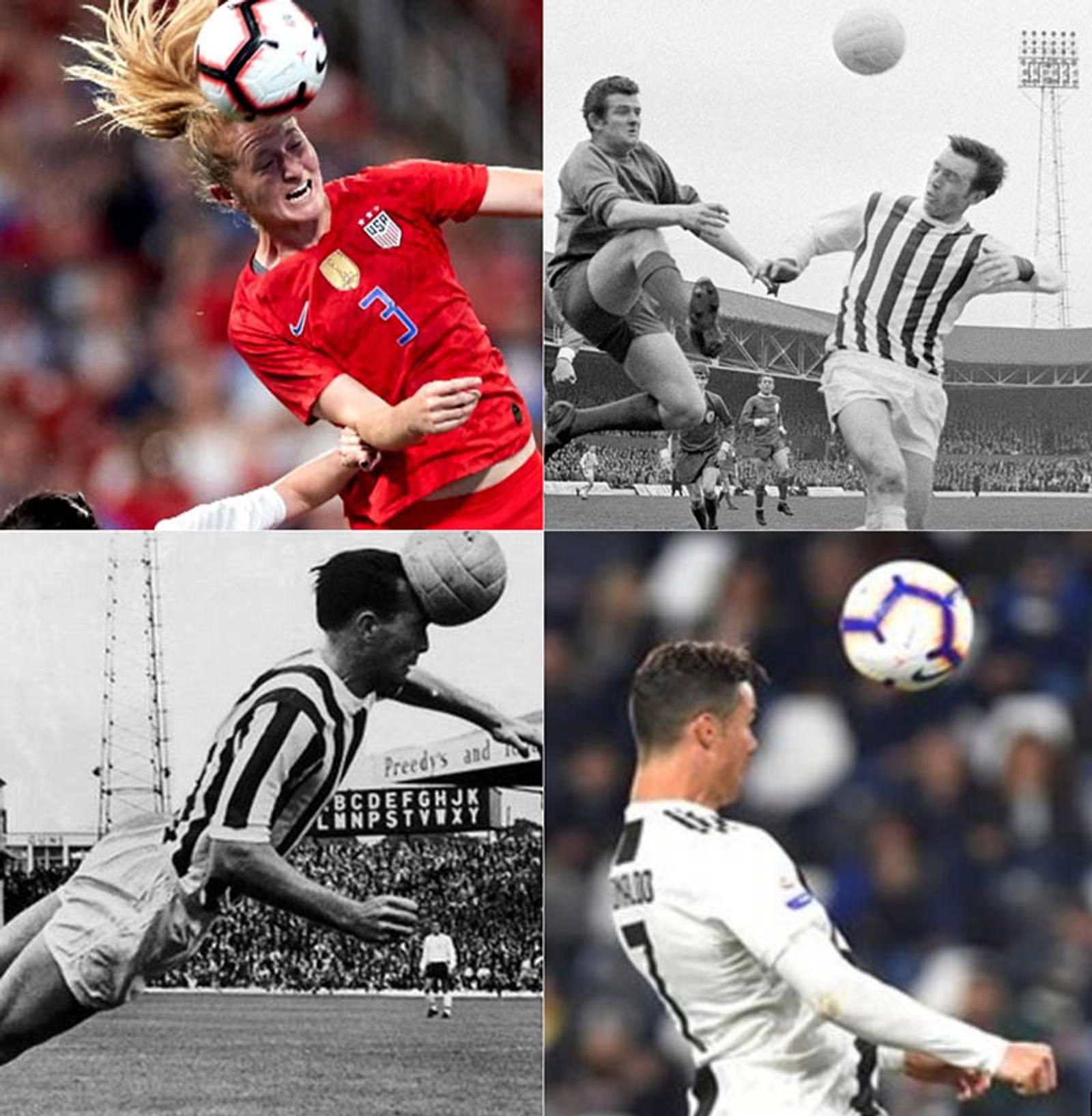 Heading the ball
