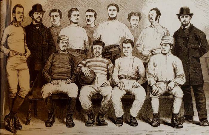 Sheffield Association Representative team 1874