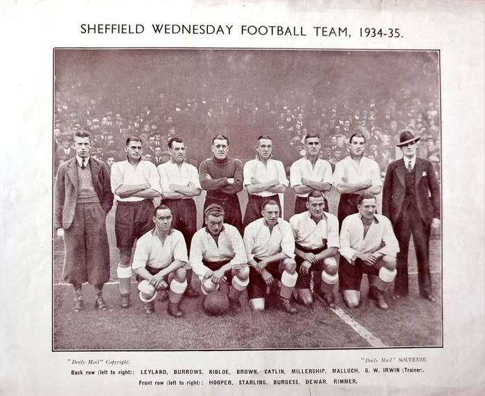 Sheffield wednesday 193435 fa cup winners