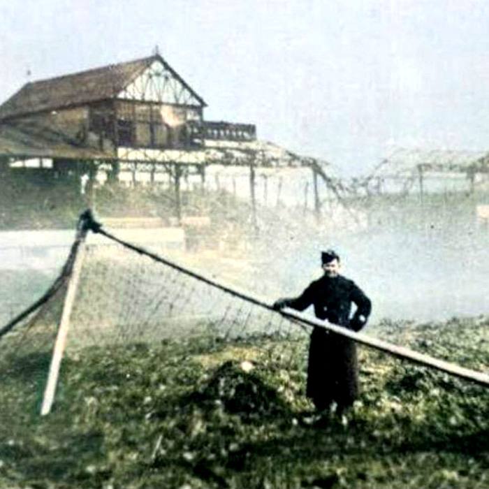 Bramall Lane during the Blitz