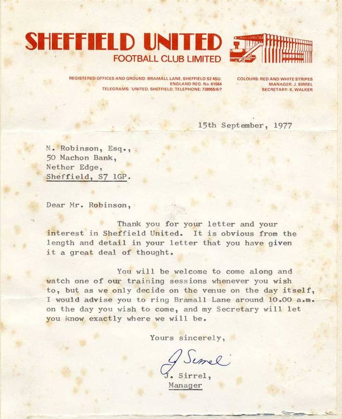 Sufc letter