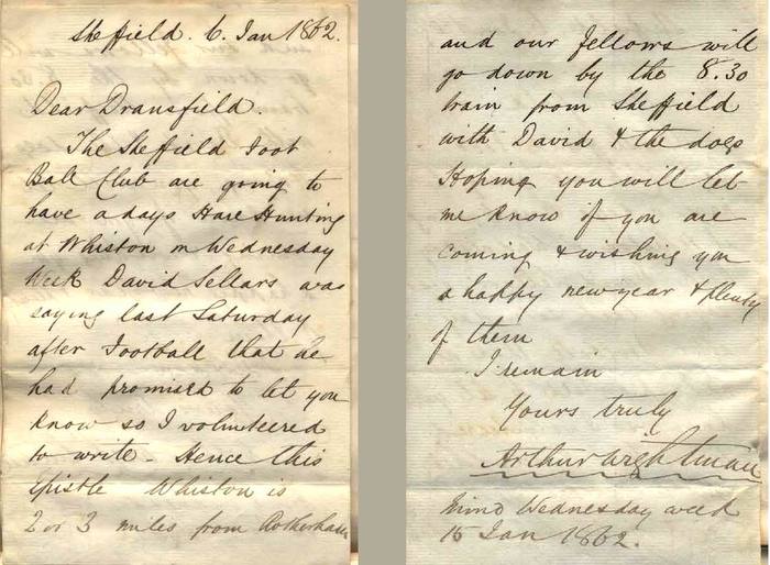 Dransfield’s diary notes