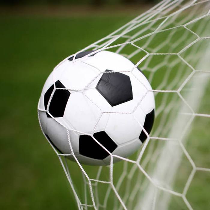 The shape of a football?