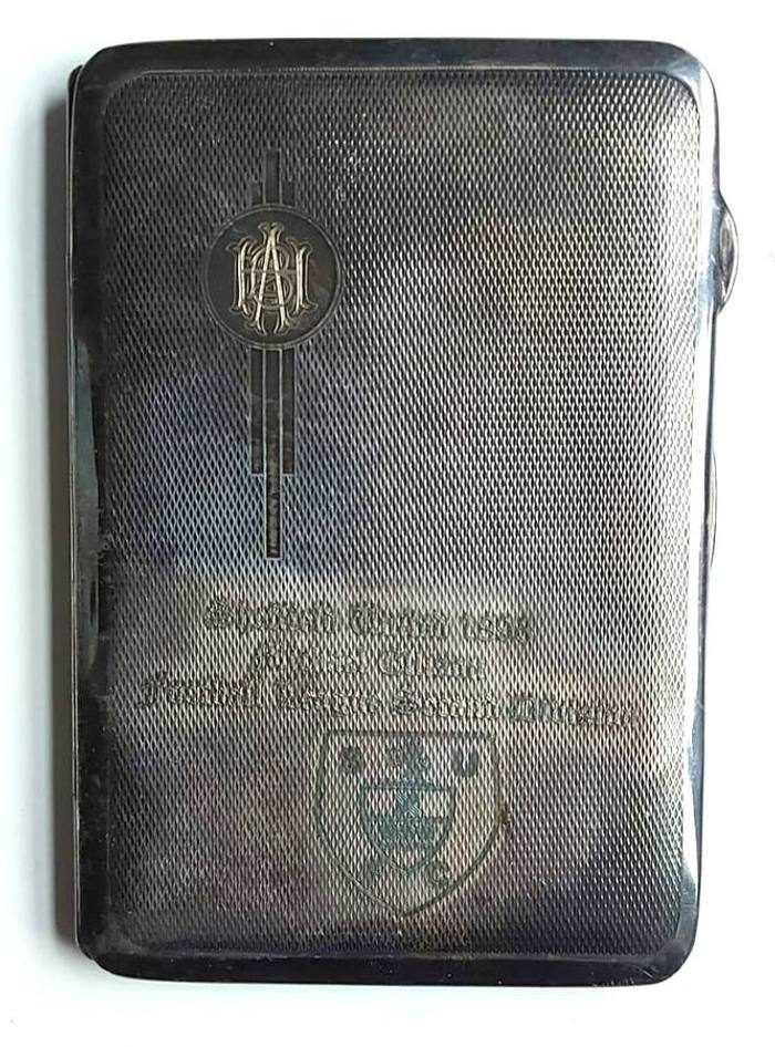 Sheffield united michael ellison cigarette case