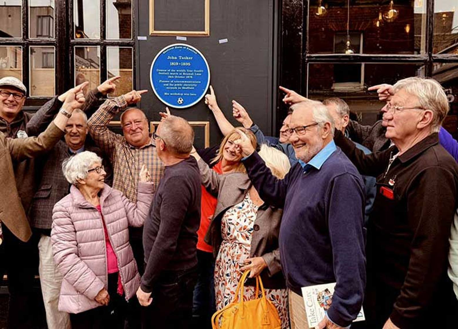 The latest Blue Plaque – John Tasker