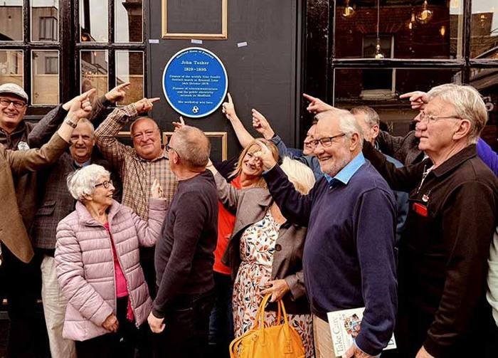 The latest Blue Plaque – John Tasker