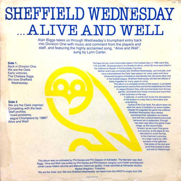 SWFC Alive and Well 45 B