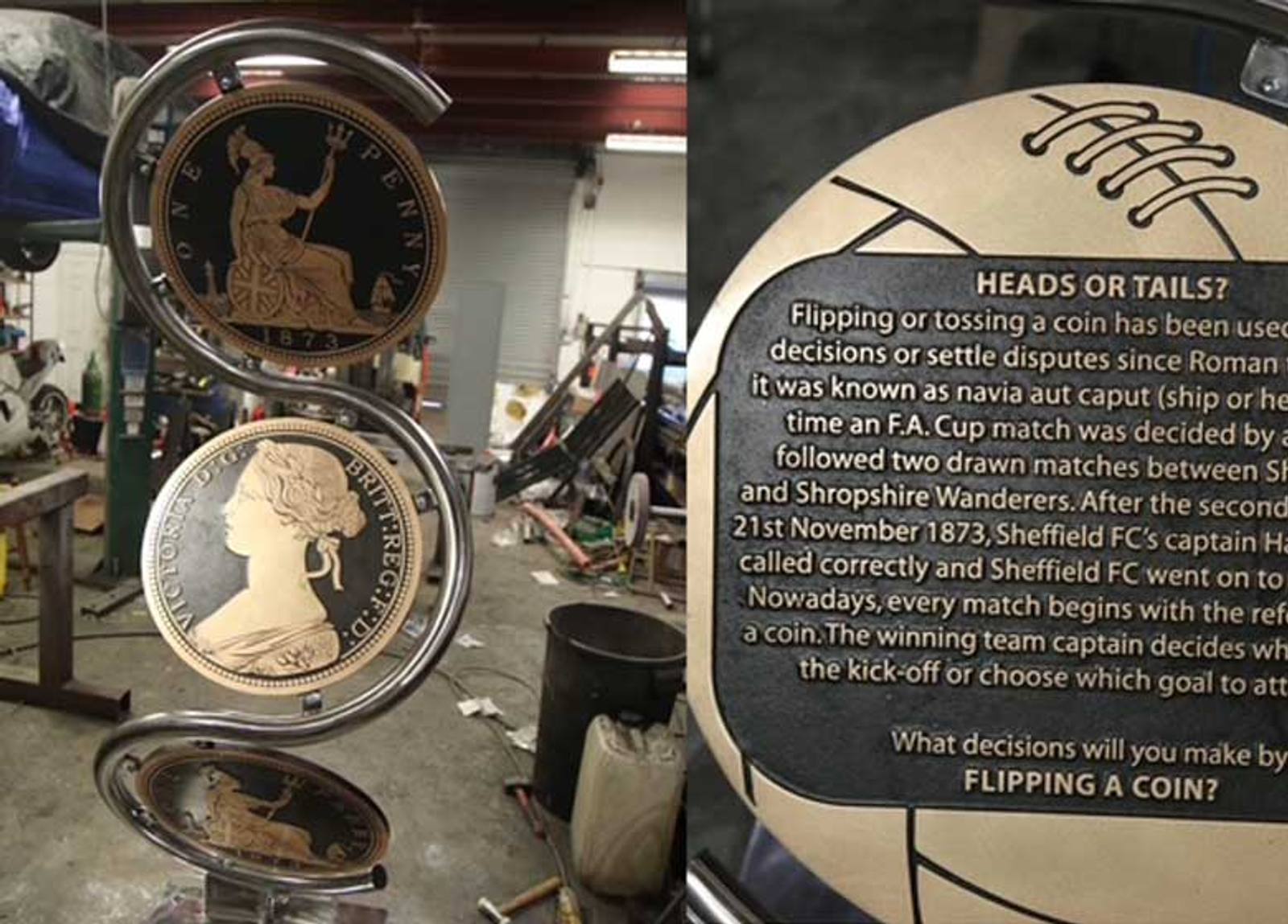 Unveiling of Sheffield’s First Football Sculpture