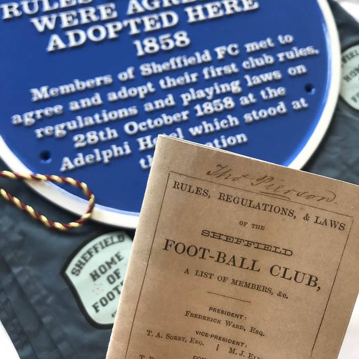 The origin of the rules of football