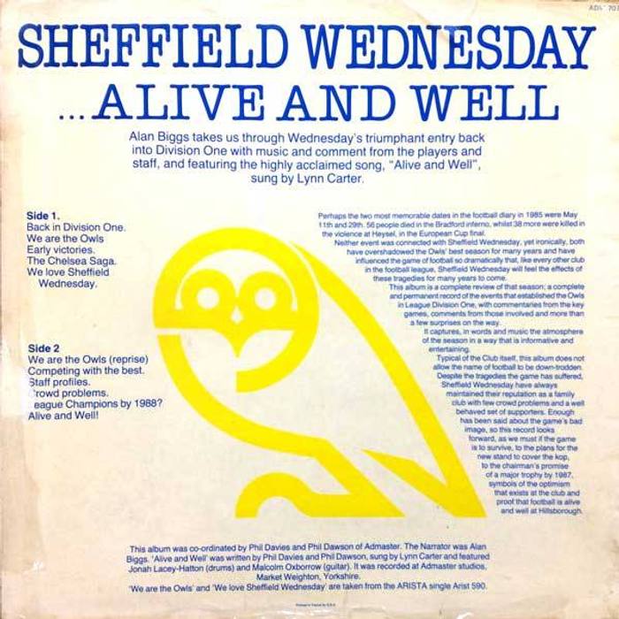Sheffield wednesday alive and well 45