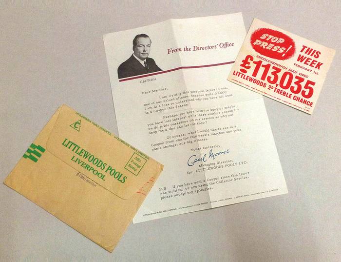 Littlewoods mailshot
