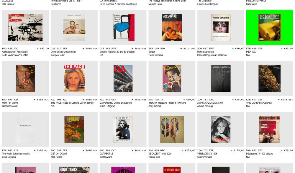 FAW BOOKS list