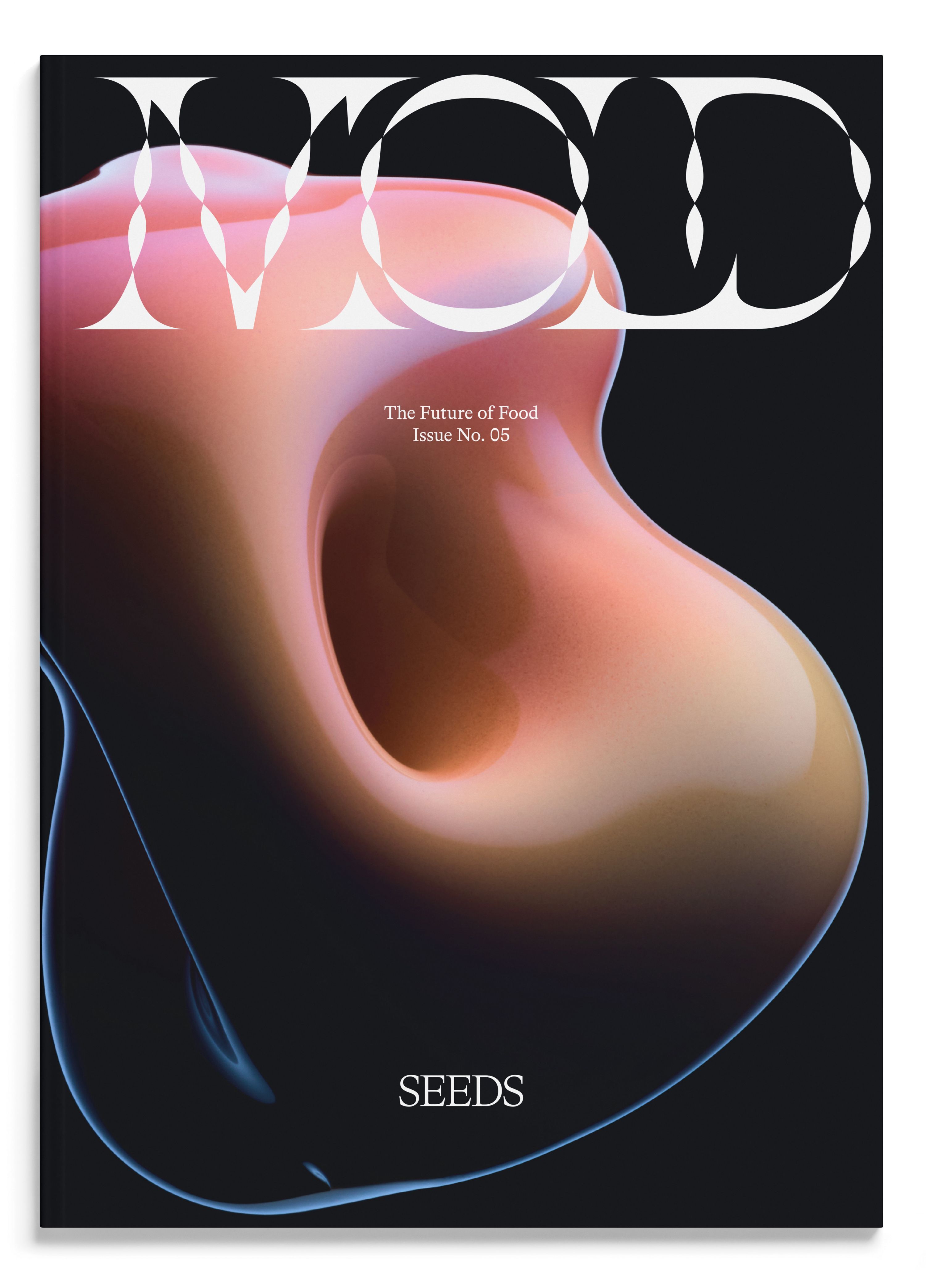 A blob on a magazine cover.
