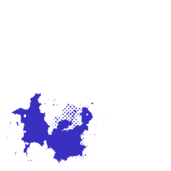 abstrakte blaue Wolke