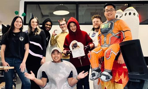 MoonPay teammates at a company event