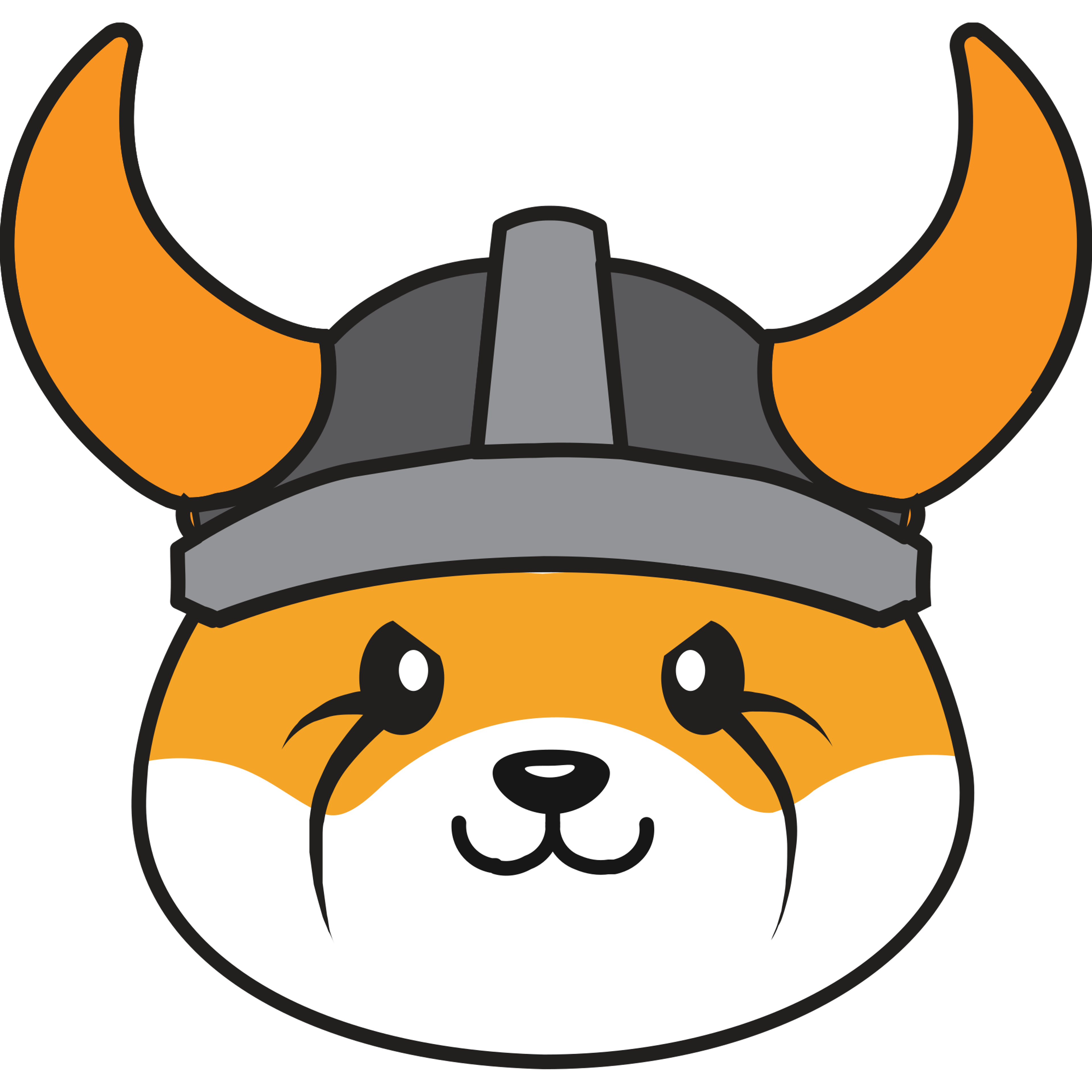 An image of the Floki logo.