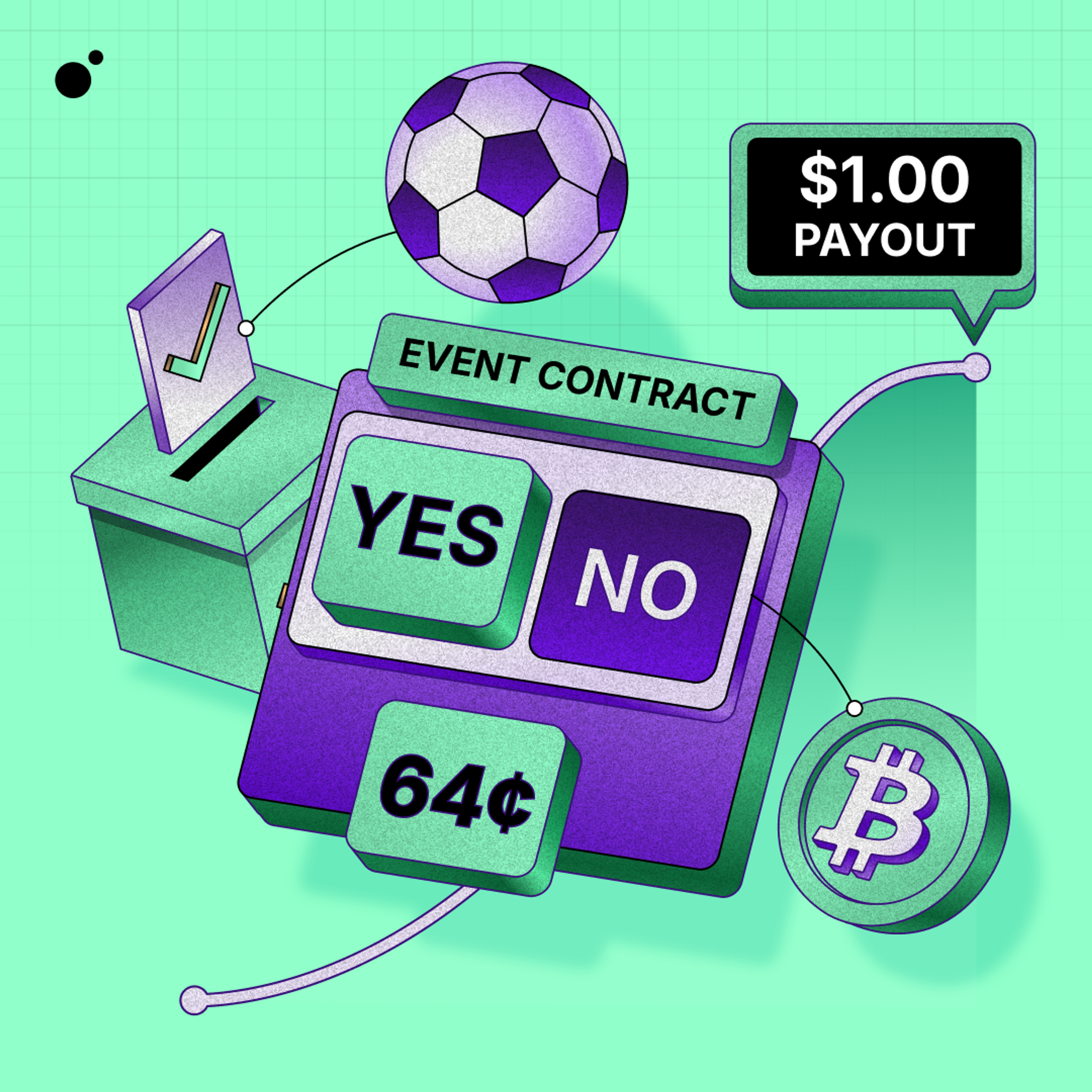 crypto in prediction markets