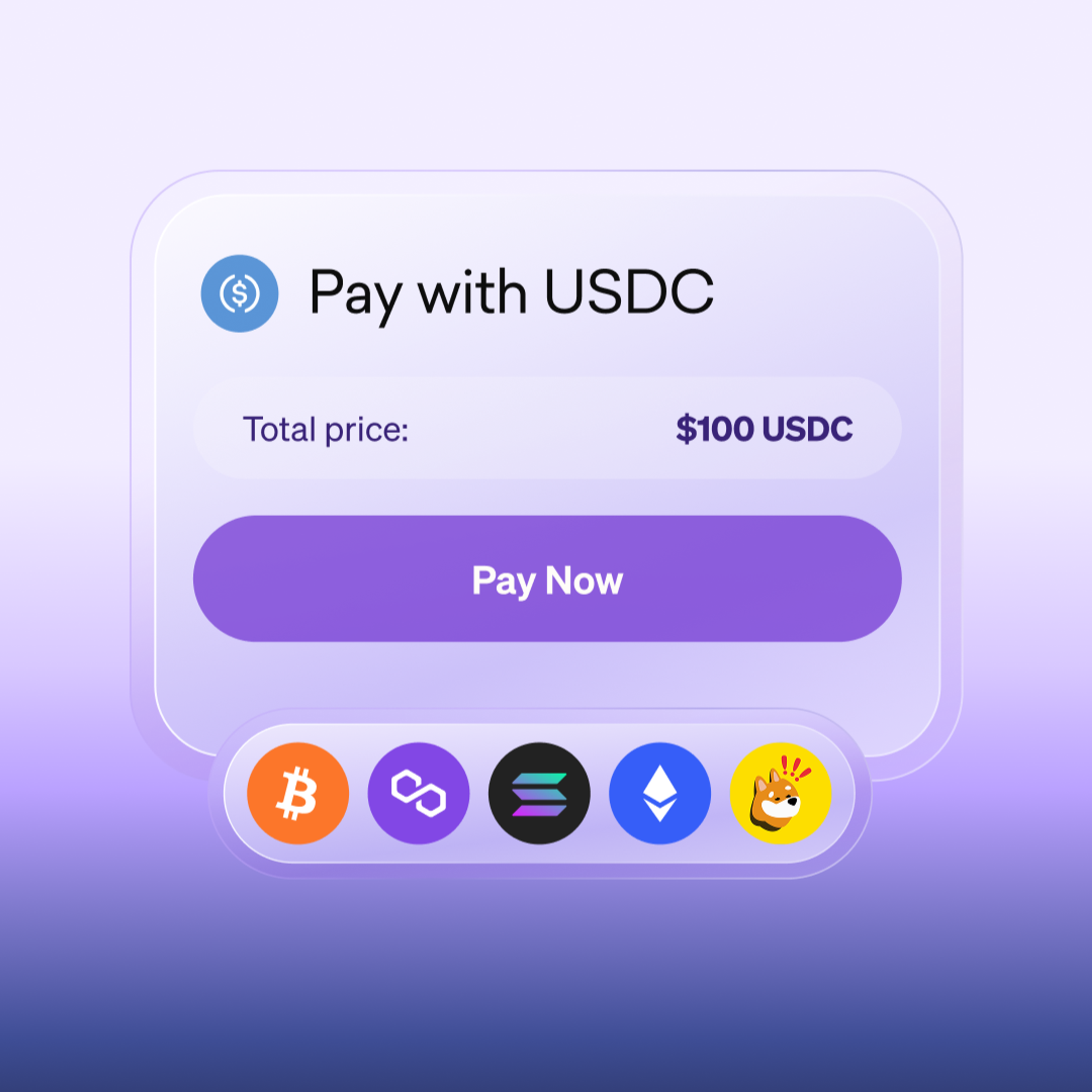 Pay with USDC