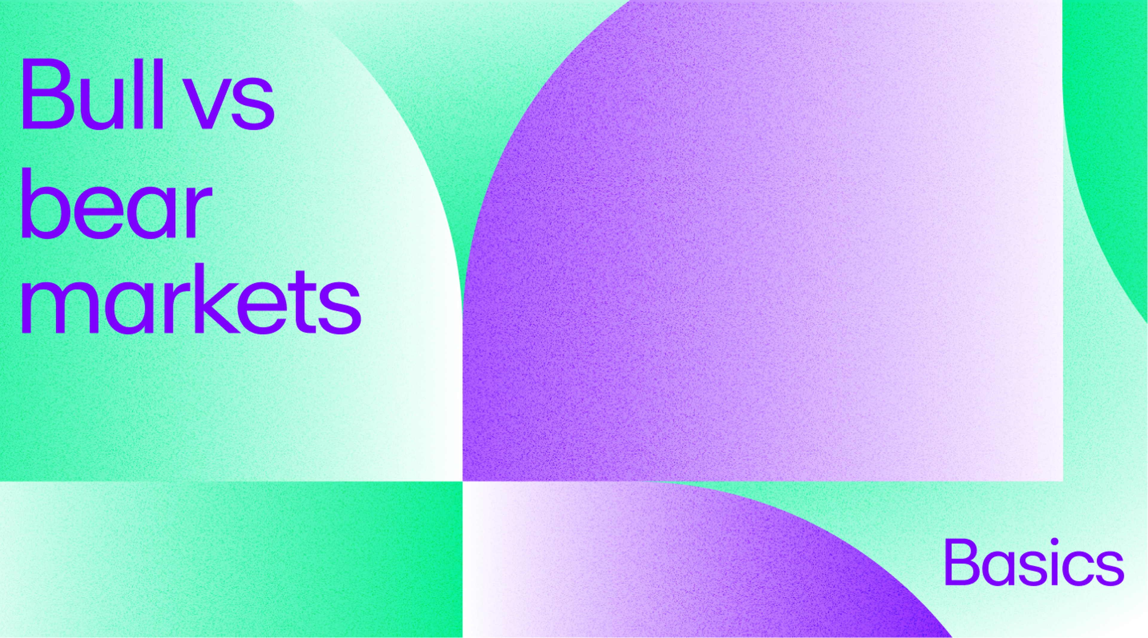 Bull and bear markets explained banner