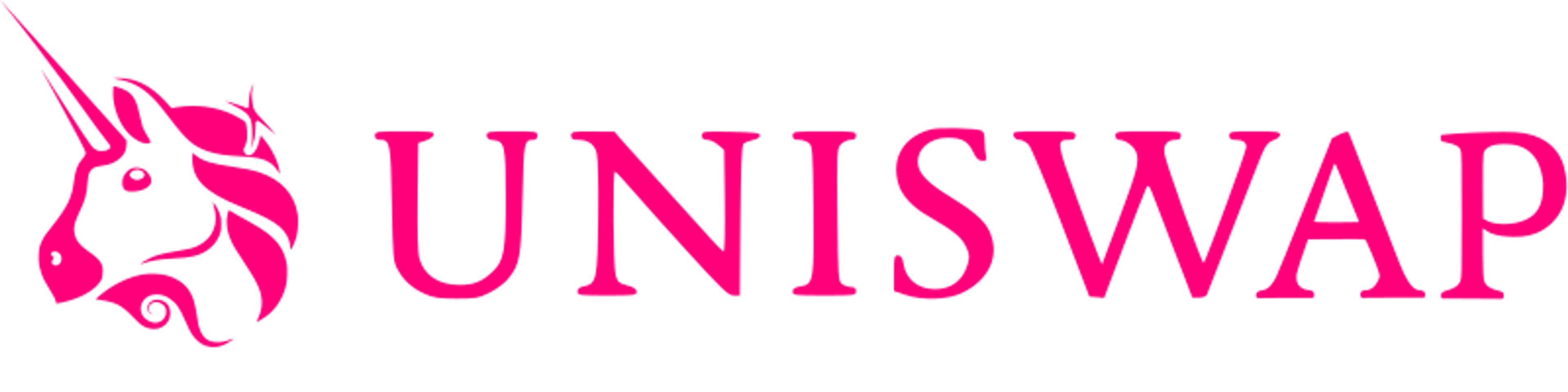 A picture of the Uniswap logo.