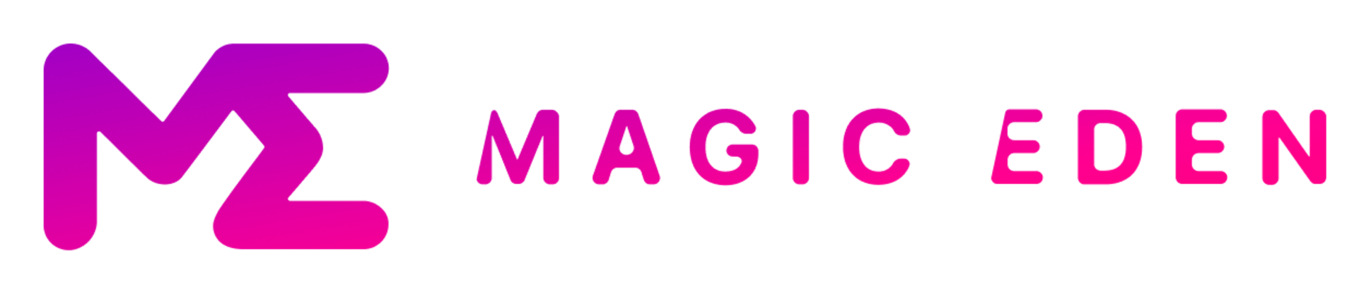 A picture of the Magic Eden logo