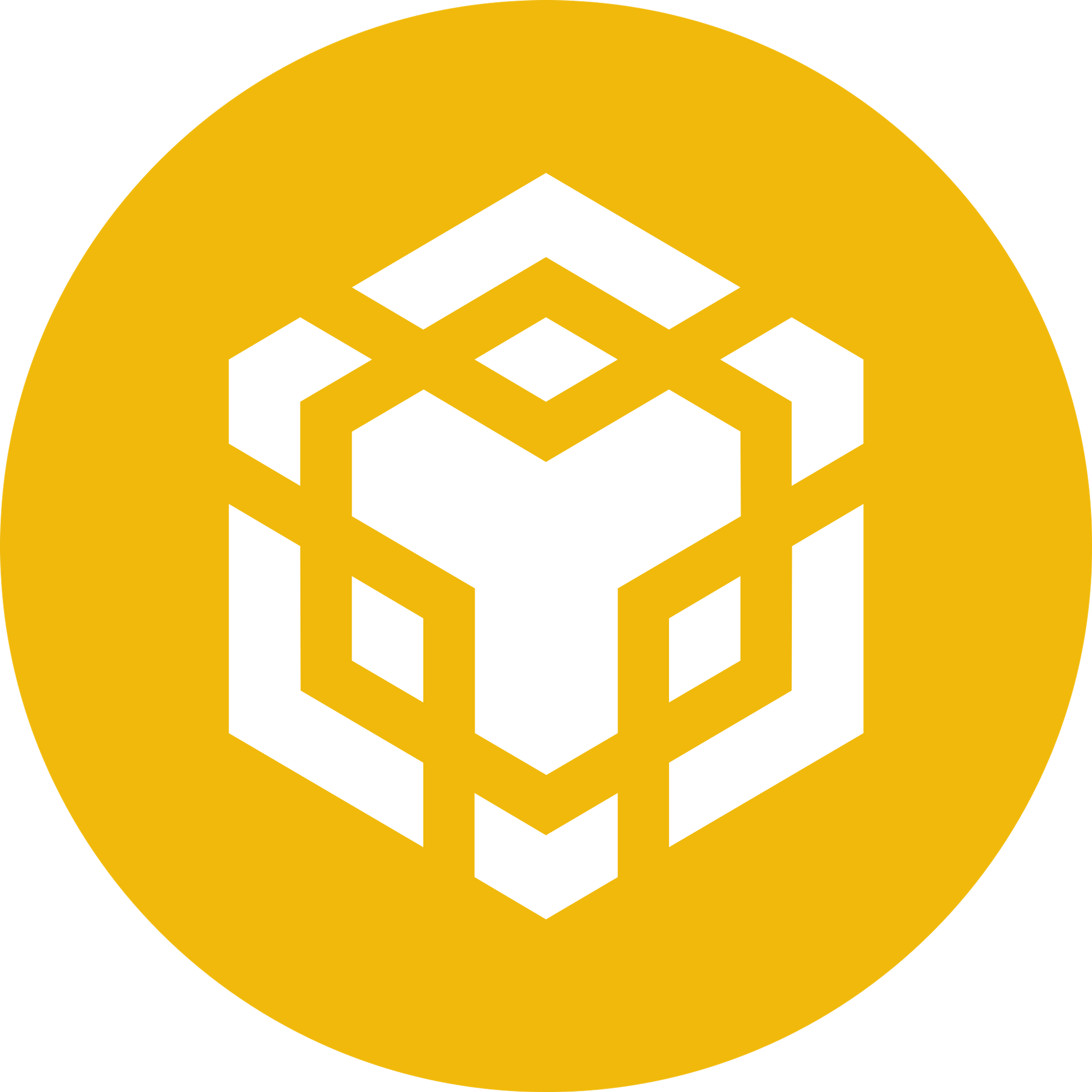 An image of the Binance Coin (BNB) logo.