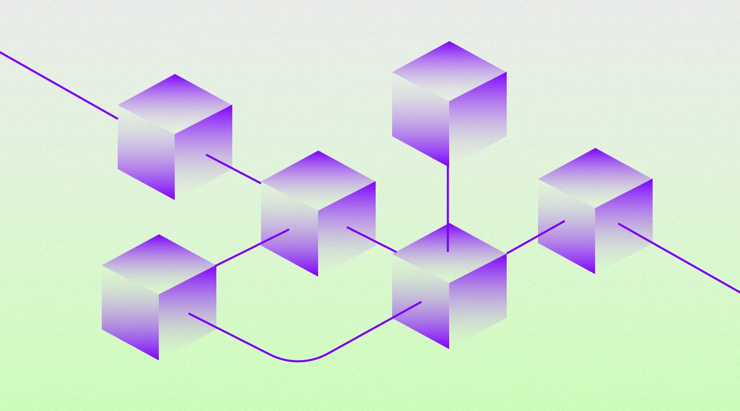 An illustration of a blockchain as a decentralized network.