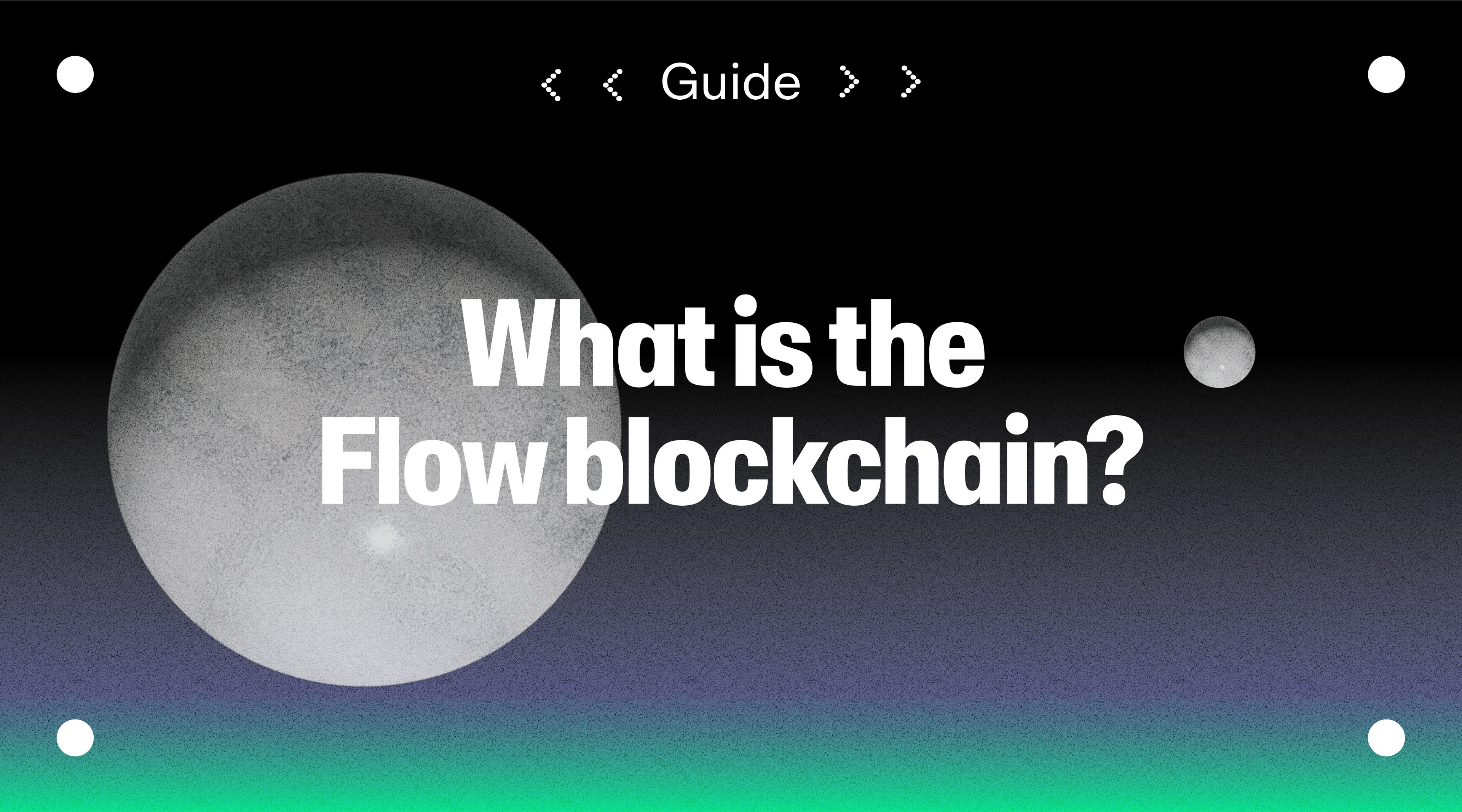 What is Flow? A complete guide to the Flow blockchain banner.