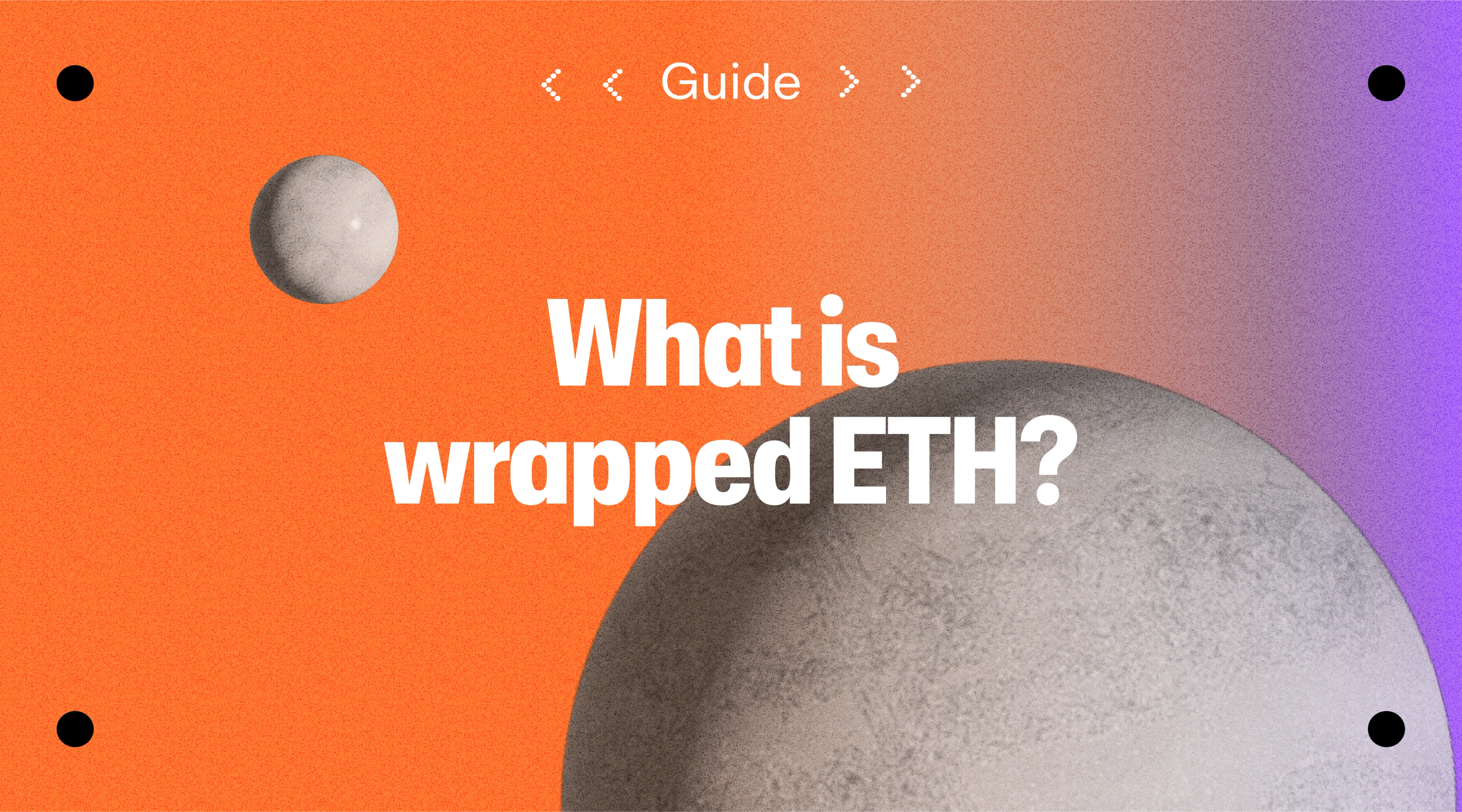 What is wrapped ETH banner.