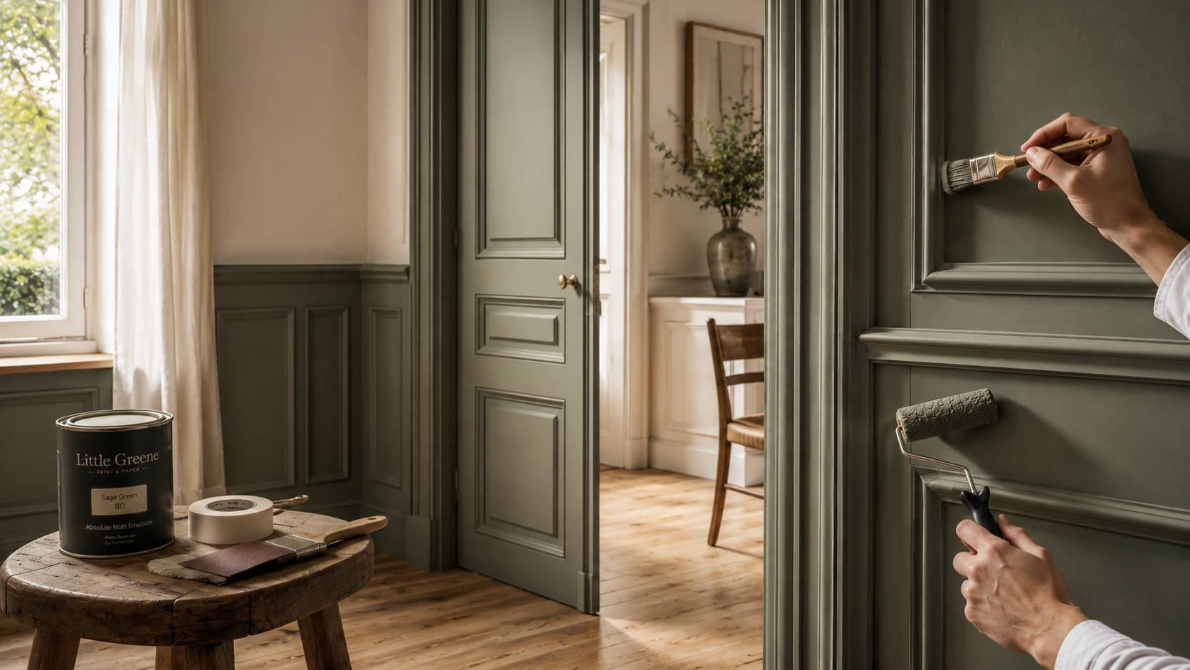 Comment peindre une boiserie ?