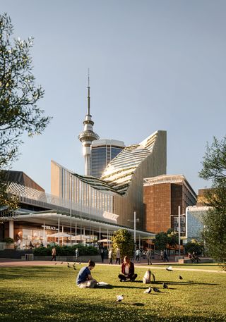 Connection to Aotea Square