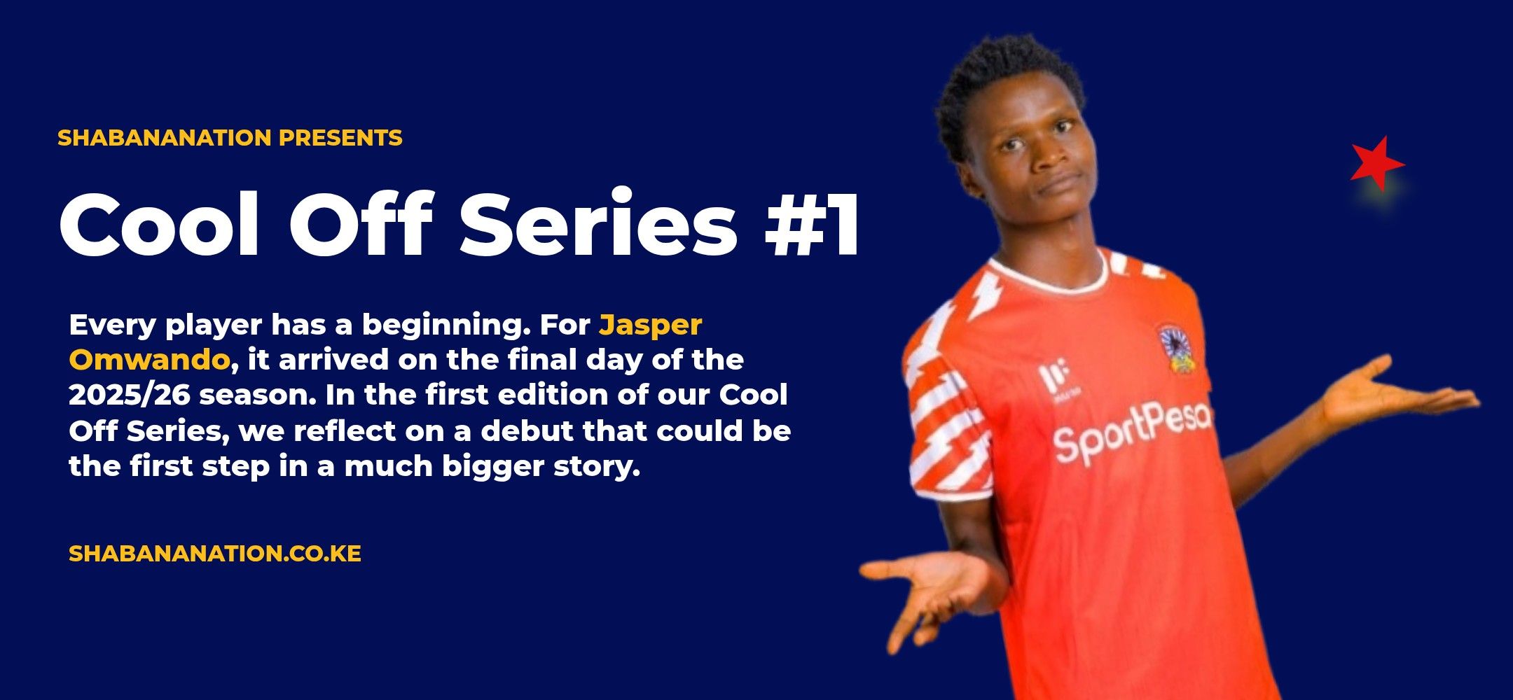 Cool Off Series #1: Jasper Omwando's Debut Was Brief, But It Might Be The Start Of Something Bigger