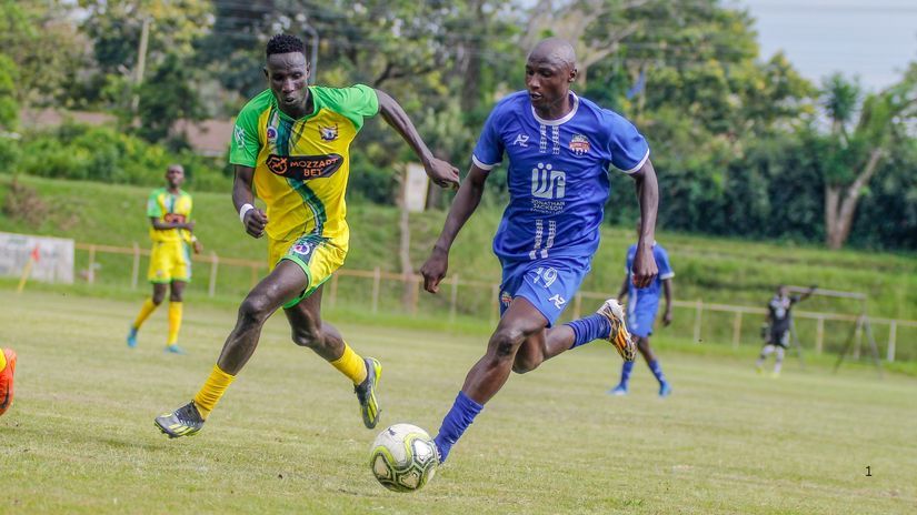Shabana player tackling a City Star player